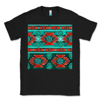 Black native american aztec seamless pattern 4 Classic Tee - BundleAndBundleShop
