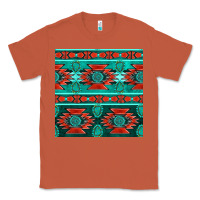 Copper native american aztec seamless pattern 4 Classic Tee - BundleAndBundleShop