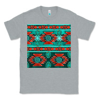 Heather Grey native american aztec seamless pattern 4 Classic Tee - BundleAndBundleShop