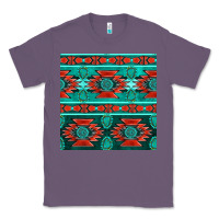 Lavender native american aztec seamless pattern 4 Classic Tee - BundleAndBundleShop