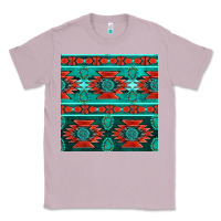 Lilac native american aztec seamless pattern 4 Classic Tee - BundleAndBundleShop