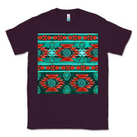 Plum native american aztec seamless pattern 4 Classic Tee - BundleAndBundleShop