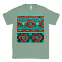 Sage native american aztec seamless pattern 4 Classic Tee - BundleAndBundleShop
