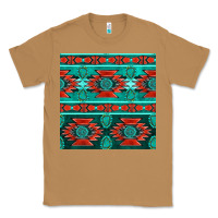 Toasted Coconut native american aztec seamless pattern 4 Classic Tee - BundleAndBundleShop