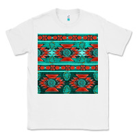 White native american aztec seamless pattern 4 Classic Tee - BundleAndBundleShop