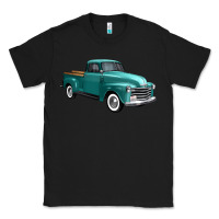 Black western truck 34 view Classic Tee - FaDigitalArtStudio