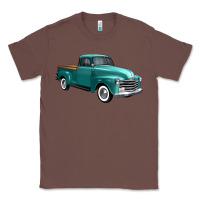 Chestnut western truck 34 view Classic Tee - FaDigitalArtStudio