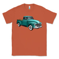 Copper western truck 34 view Classic Tee - FaDigitalArtStudio