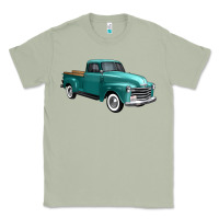 Matcha western truck 34 view Classic Tee - FaDigitalArtStudio