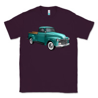 Plum western truck 34 view Classic Tee - FaDigitalArtStudio
