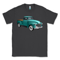 Smoke western truck 34 view Classic Tee - FaDigitalArtStudio