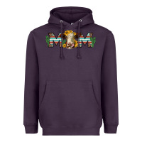 Plum sunflower hereford cattle and cactus  mom Heavyweight Hoodie - Jasminsmagicworld