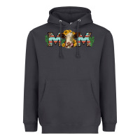 Smoke sunflower hereford cattle and cactus  mom Heavyweight Hoodie - Jasminsmagicworld