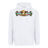 White sunflower hereford cattle and cactus  mom Heavyweight Hoodie - Jasminsmagicworld