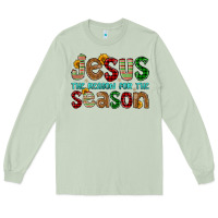Matcha jesus the reason for the season Long Sleeve Tee - FaDigitalArtStudio