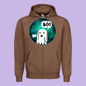 Ghost Of Disapproval Zipper Hoodie Designed By Bettercallsaul