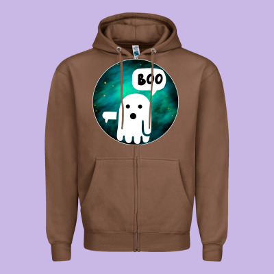 Ghost Of Disapproval Zipper Hoodie Designed By Bettercallsaul