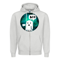 Dove Grey Ghost Of Disapproval Zipper Hoodie - Bettercallsaul