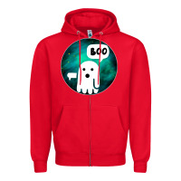 Red Ghost Of Disapproval Zipper Hoodie - Bettercallsaul