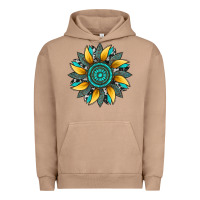 Pigment Burro sunflower gemstone leopard Urban Hoodie - Artiststas