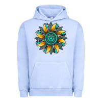 Pigment Grape Ice sunflower gemstone leopard Urban Hoodie - Artiststas