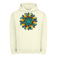 Pigment Pistachio sunflower gemstone leopard Urban Hoodie - Artiststas