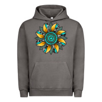 Pigment Tornado sunflower gemstone leopard Urban Hoodie - Artiststas