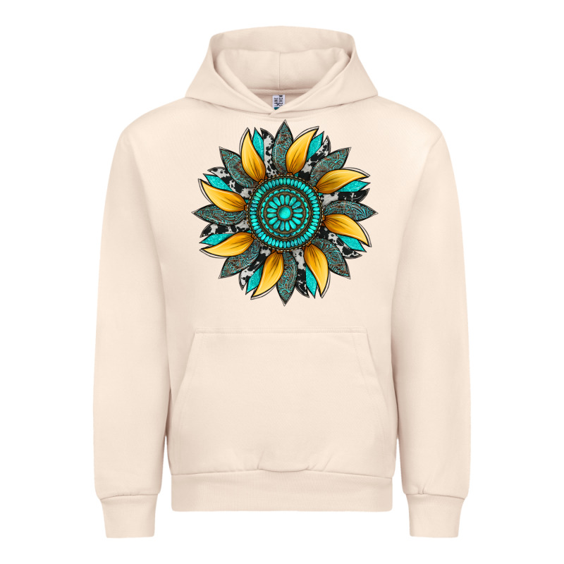 Sunflower Gemstone Leopard Urban Hoodie by Artiststas | Teevron