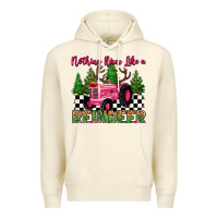 Sandshell nothing runs like a reindeer Premium Hoodie - MaliasSmallBusiness