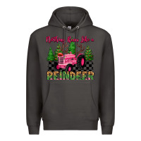 Smoke nothing runs like a reindeer Premium Hoodie - MaliasSmallBusiness