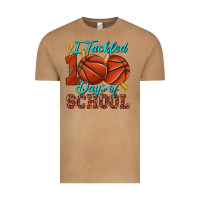 I Tackled 100days Of School Basketball Vintage Tee | Teevron