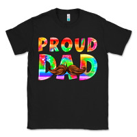 Black proud dad Classic Tee - HRA Design Shop