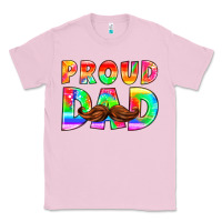 Bubblegum Pink proud dad Classic Tee - HRA Design Shop