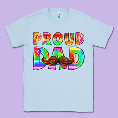 Proud Dad Classic Tee Designed By Hra Design Shop