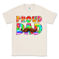 Natural proud dad Classic Tee - HRA Design Shop