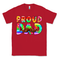 Red proud dad Classic Tee - HRA Design Shop