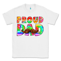 White proud dad Classic Tee - HRA Design Shop