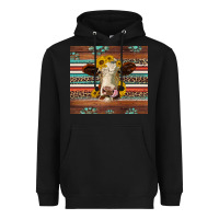 Black western sunflowers gemstone heifer Heavyweight Hoodie - Jasminsmagicworld