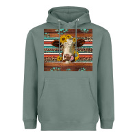 Sage western sunflowers gemstone heifer Heavyweight Hoodie - Jasminsmagicworld