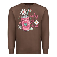 Chestnut lucky girl drink Premium Sweatshirt - MaliasSmallBusiness