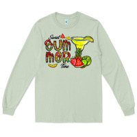 Matcha sweet summer time Long Sleeve Tee - CowhideDigitalArt