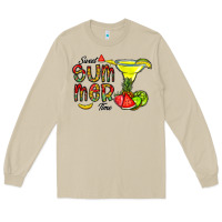Mushroom sweet summer time Long Sleeve Tee - CowhideDigitalArt