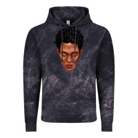 Cloud Black black man portrait Vintage Hoodie - texasbilliewilder