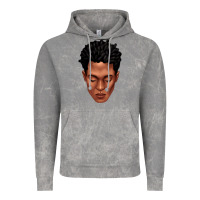Cloud Rock black man portrait Vintage Hoodie - texasbilliewilder