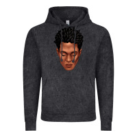 Vintage Black black man portrait Vintage Hoodie - texasbilliewilder