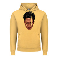 Vintage Mustard black man portrait Vintage Hoodie - texasbilliewilder