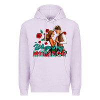 Lilac where is my romeo Premium Hoodie - AdoDesignShop