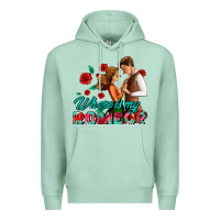Seafoam where is my romeo Premium Hoodie - AdoDesignShop