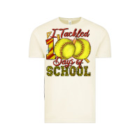 Vintage Arctic i tackled 100days of school softball Vintage Tee - texasbilliewilder