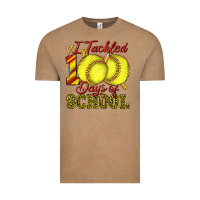 Vintage Coffee i tackled 100days of school softball Vintage Tee - texasbilliewilder
